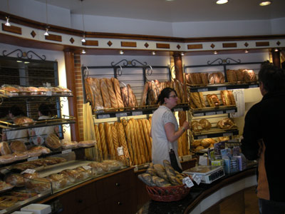 A breadshop in France