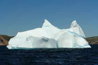 Iceberg south of Red Bay, Labrador